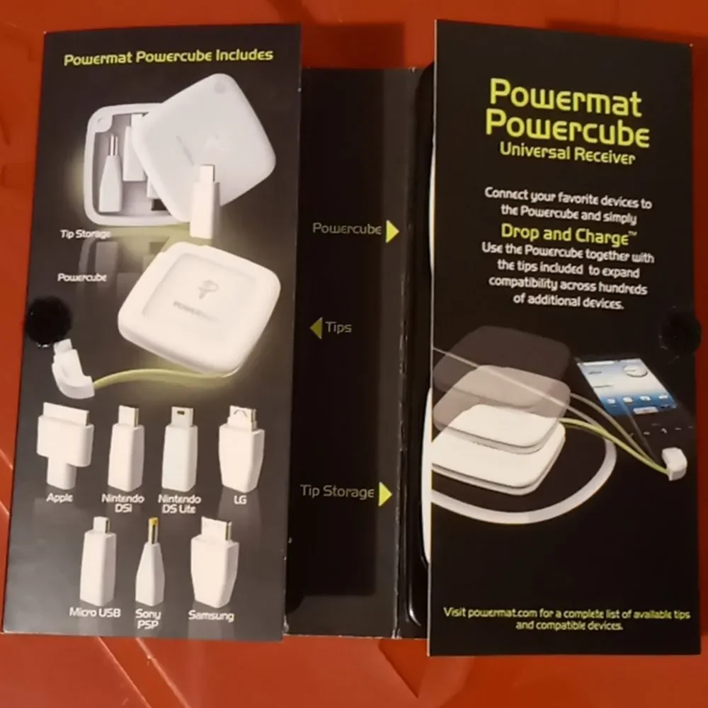Universal Receiver/Powermat Powercube